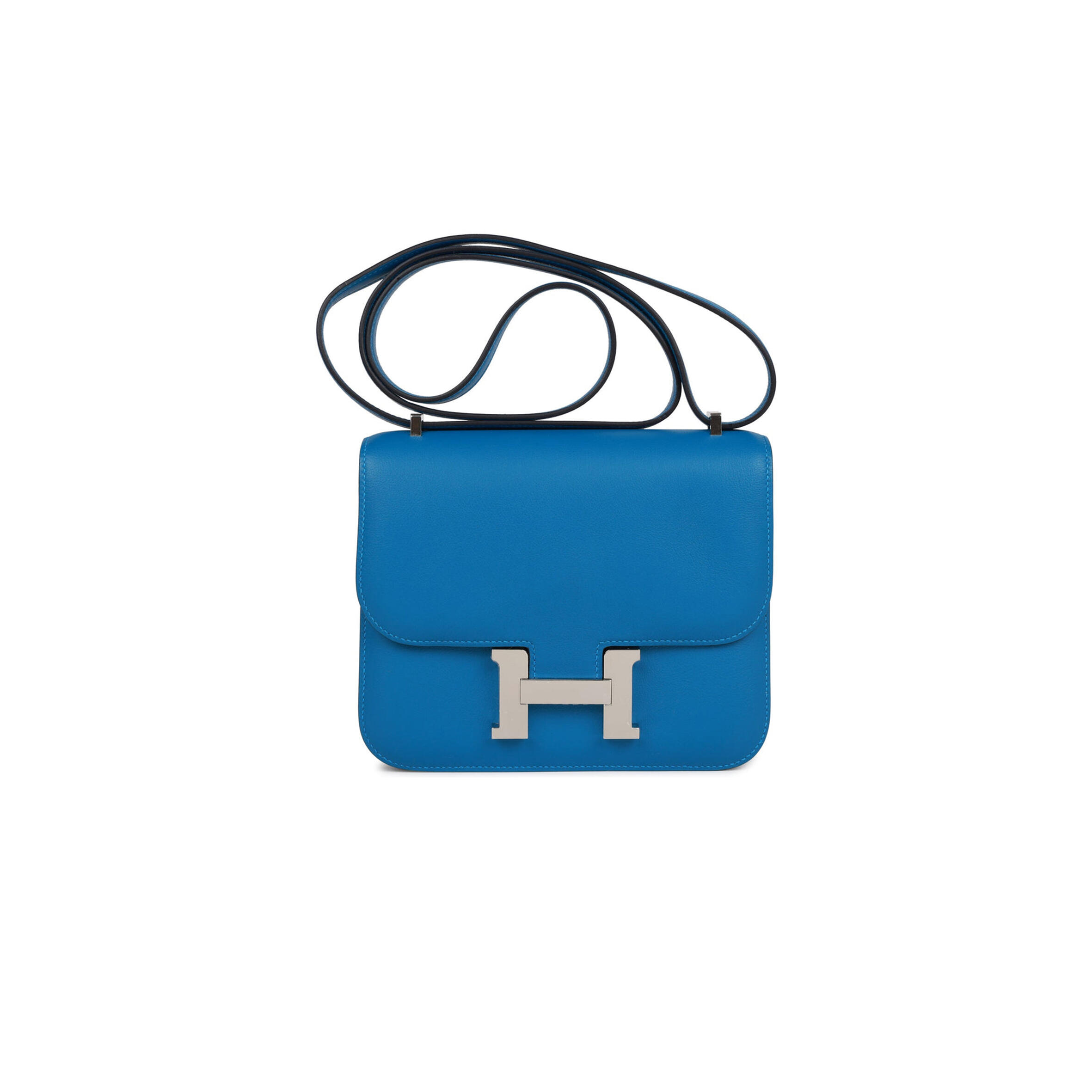 HERMES CONSTANCE 18 EVERCOLOR PALLADIUM HARDWARE (18*15*4cm)